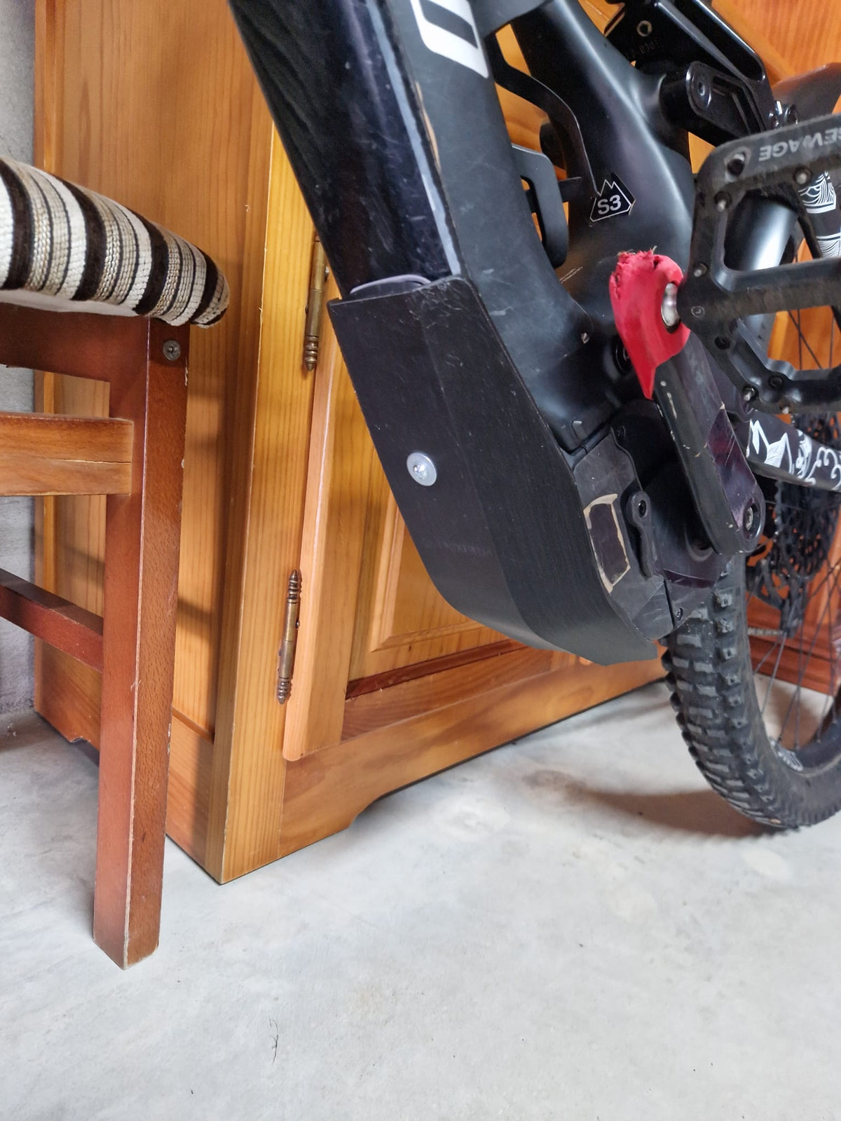 Protector de carter y Bateria para E-Bike